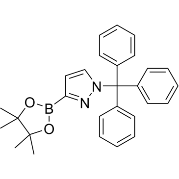 3-(4,4,5,5-Tetramethyl-1,3,2-dioxaborolan-2-yl)-1-trityl-1H-pyrazoleCas:2088458-40-4